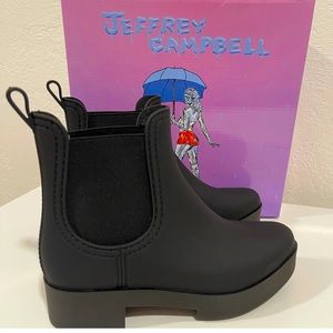 Jeffrey Campbell Hydra Platform Waterproof Chelsea Boot